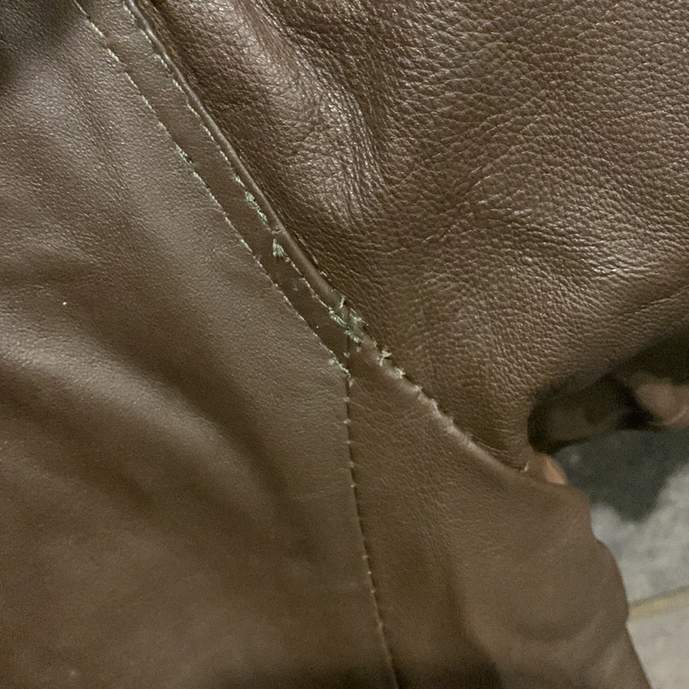Leather Jacket Men’s size M - Picture 4 of 9